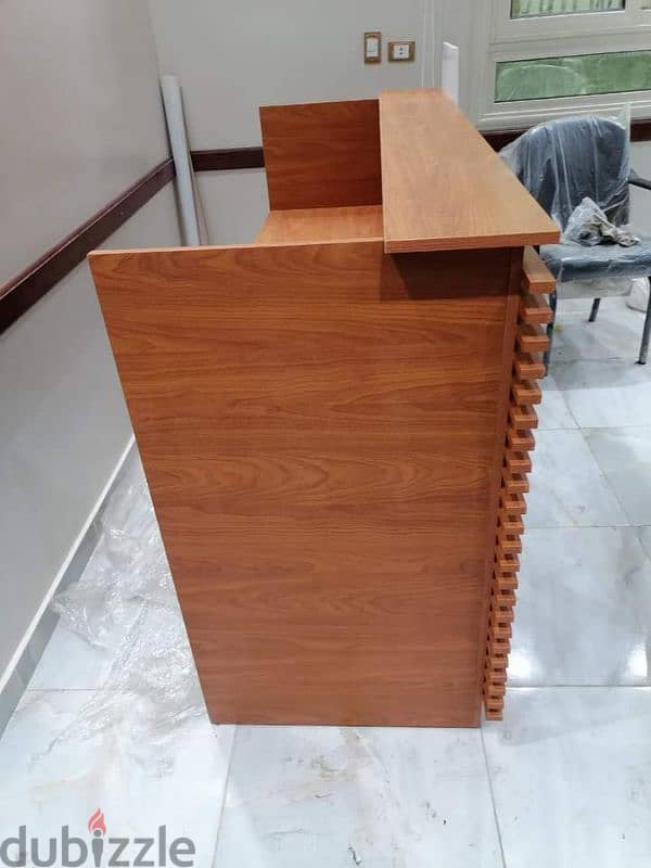 reception counter mdf 2