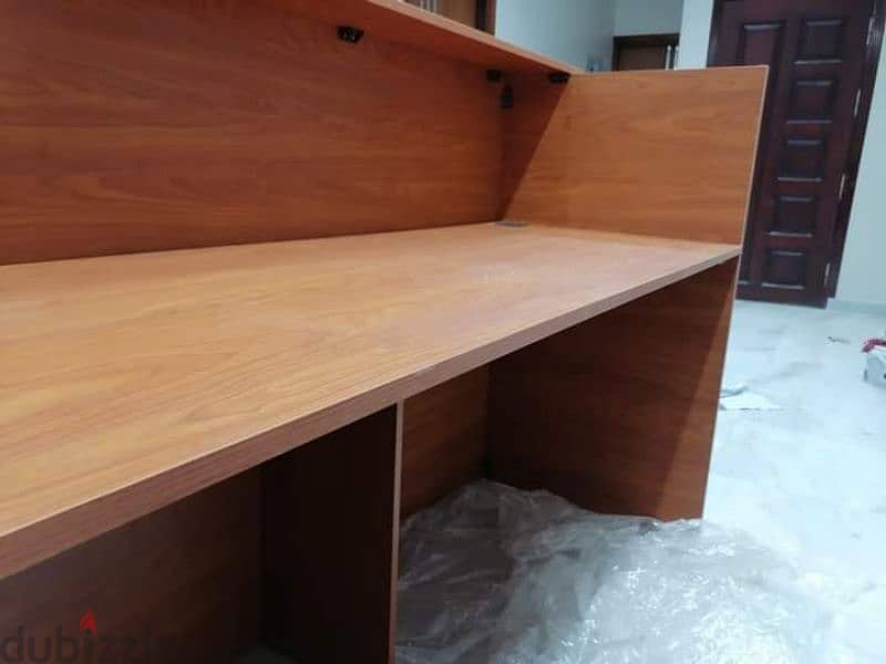 reception counter mdf 4