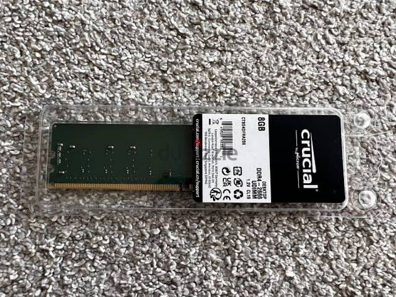 Pc Ram crucial ddr4 3200mh 8gb 0