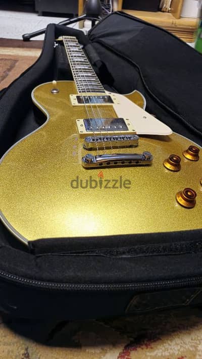 Sire L7 Gold Top Electric Guitar + Larry Carlton Case