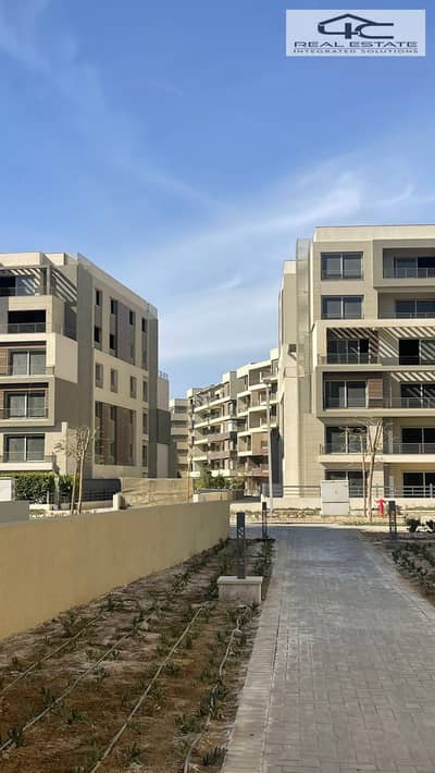 apartment for sale  216m in Palm Hills new cairo  READY TO MOVE  with installment view  on wide landscape in the prime location in fifth settlement