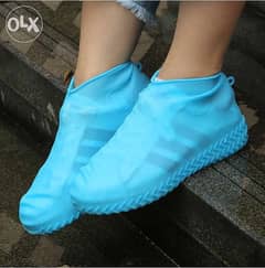 حامي الحذاء السيليكون المضاد للمطر والمياه 0