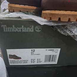 New & unused Timberland 3 eye lug boat shoes size 46. 3