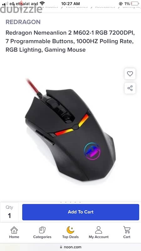 mouse red dragon 0