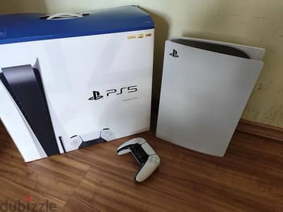 Ps5 نسخة cd زيرو استخدام 10 ايام عليه لعبتين