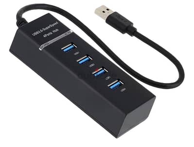 usb hub مشترك usb اربع مداخل للكمبيوتر واللابتوب