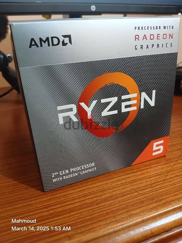 بروسيسور Ryzen 5 3400g 1