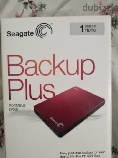 hard seagate backup plus 1 Tb