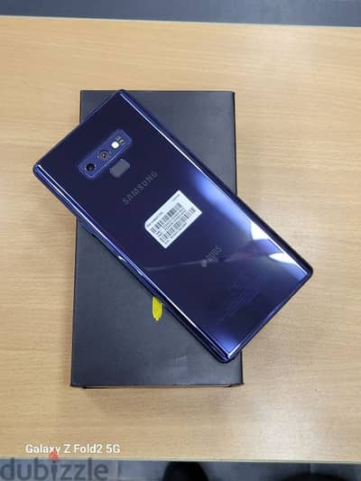 Samsung Note 9 128G Ram 6G  بحاله ممتازه بدون اي صيانه او عيوب بسعر