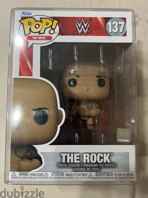 FUNKO POP’S THE ROCK WWE NEW 1