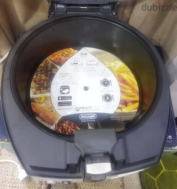 ايرفراير ديلونجى مالتى فراى airfryer Delonghi multifry 8