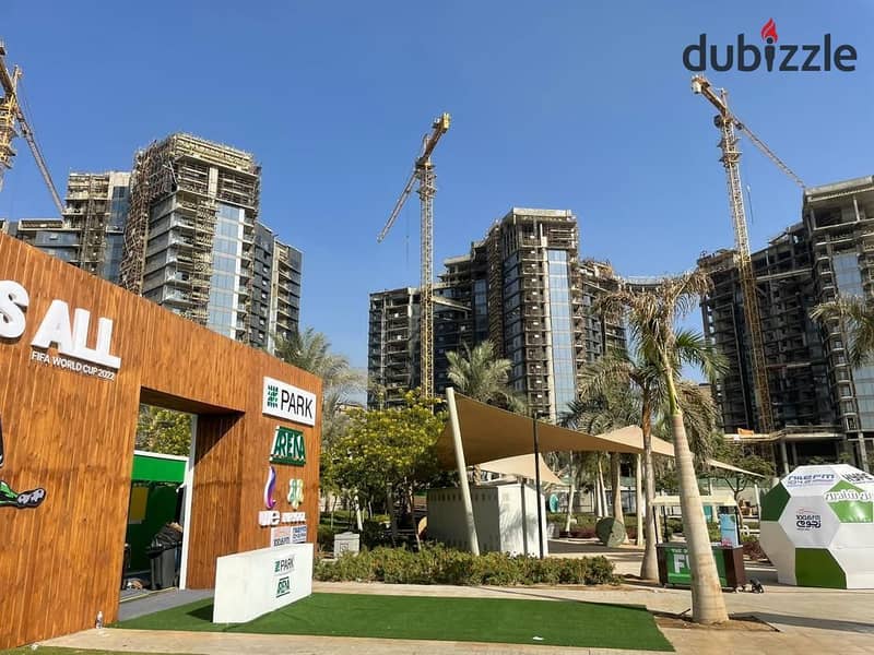 In installments, live immediately in Old Sheikh Zayed, a fully finished apartment with air conditioning and a kitchen in Z West Naguib Sawiris 0