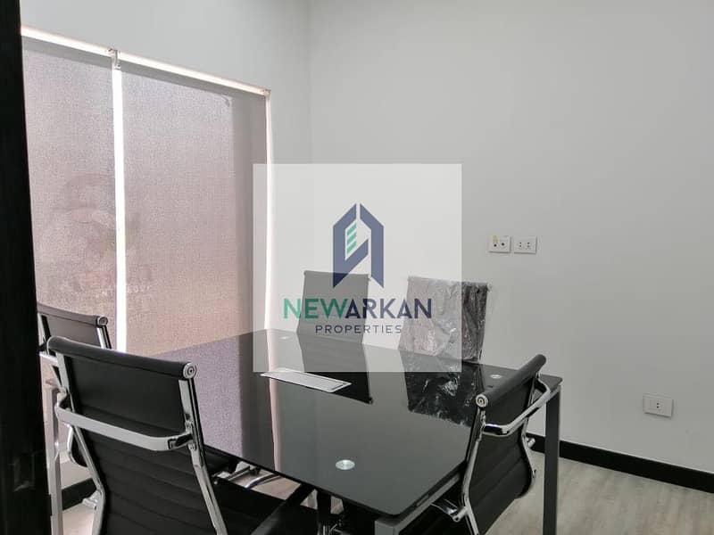 For sale a separate administrative building furnished 445 m in a prime location in Sheikh Zayed 0