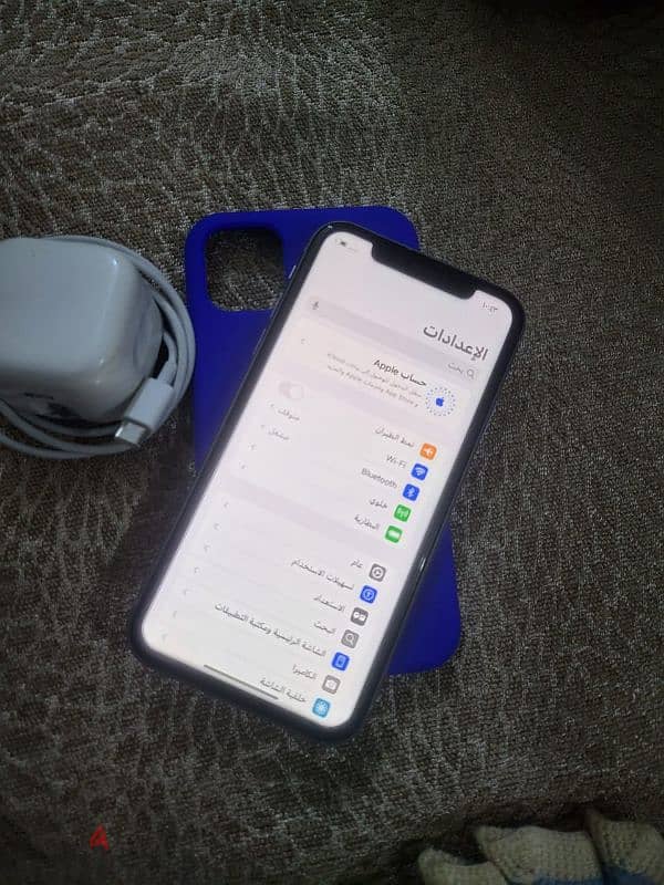 IPhone 11G 256G 87 bettry الجهاز كسر الزيرو ح ر فيا 4