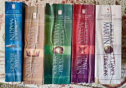 A Song of Ice and Fire Series سلسلة كتب أغنية الجليد والنار