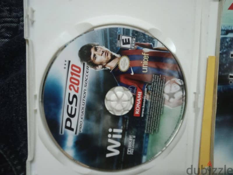 لعبة بيس 2010 نسخة وي/ Video game PES Wii version 2