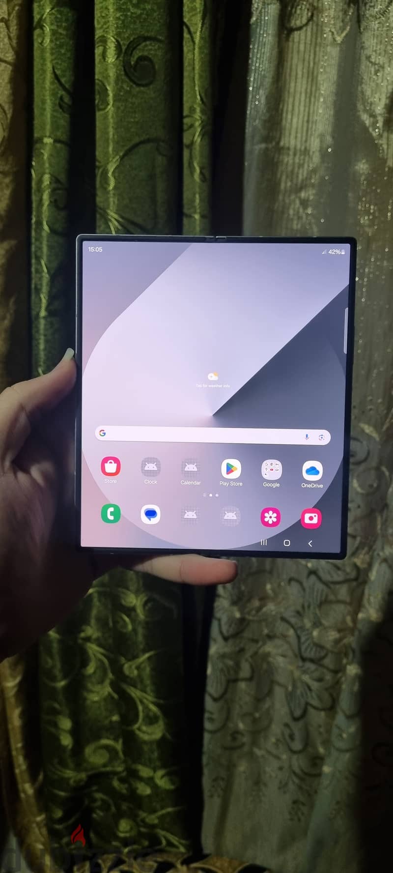 Galaxy fold 6 أميز لون بأكسسوراته 4