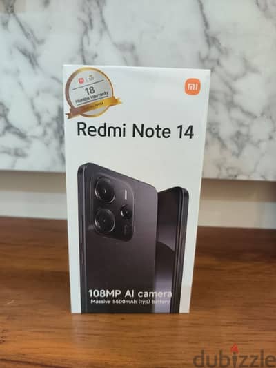 Redmi Note 14 ريدمي نوت 14 جديد متبرشم