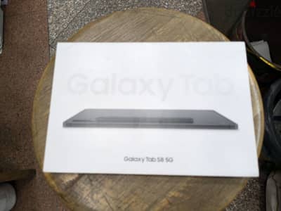 Galaxy Tab S8 5G 128/8G Bkack جديد متبرشم بضمان الوكيل