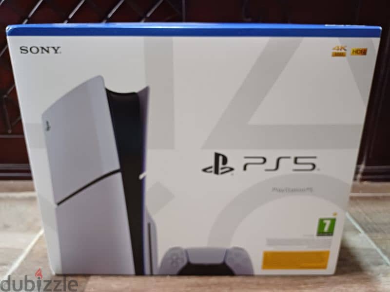 ps5 slim cd version نسخة اماراتي جديد متبرشم 1