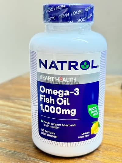 مكمل غذائي أوميجا-3 من Natrol