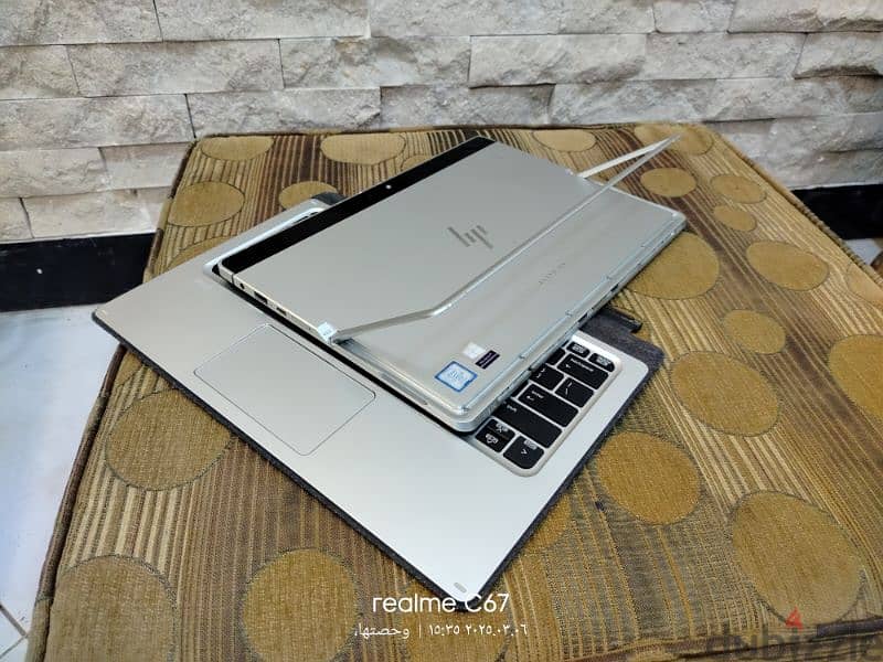 hp x2 1012 G2 Core i5 7th Ram 8 Hard 256 8