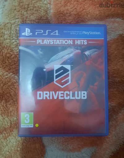 CD PS4 : DRIVE CLUB