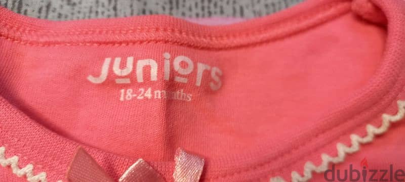 Junior autumn pyjamas used like new for girls for sale 1