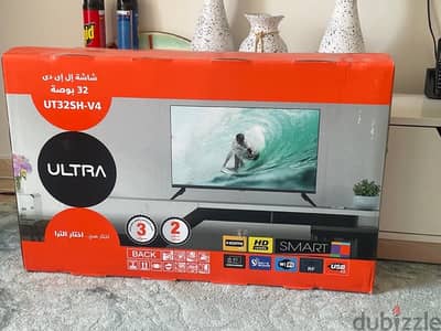 ultra smart tv ut32sh-v4 new