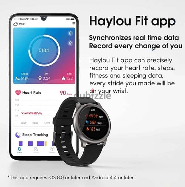 Haylou Solar  Smart Watch Health and Fitness Tracker 2