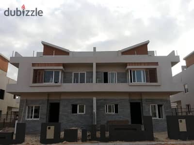 A large duplex in Dunes, in front of Sphinx Airport and Dahshur Link,