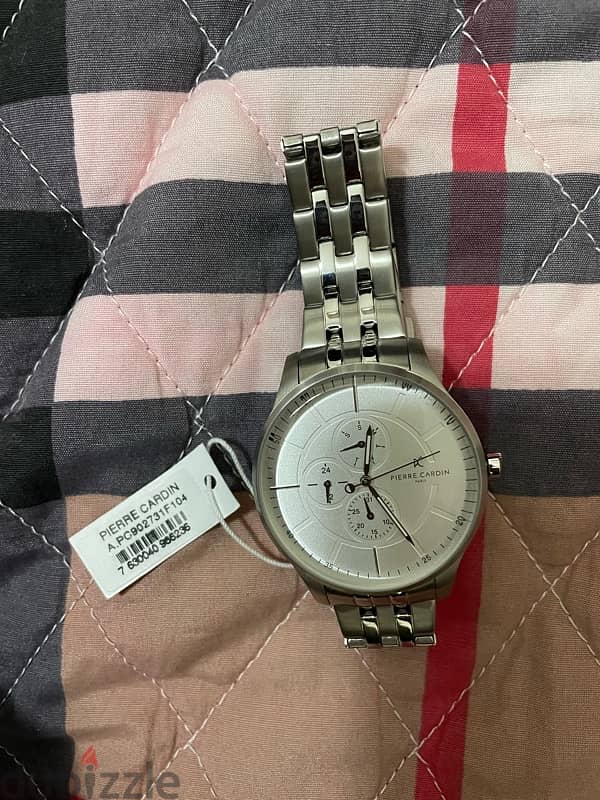 original pierre cardian watch new with box ساعه بالتيكت والضمان جديده 6