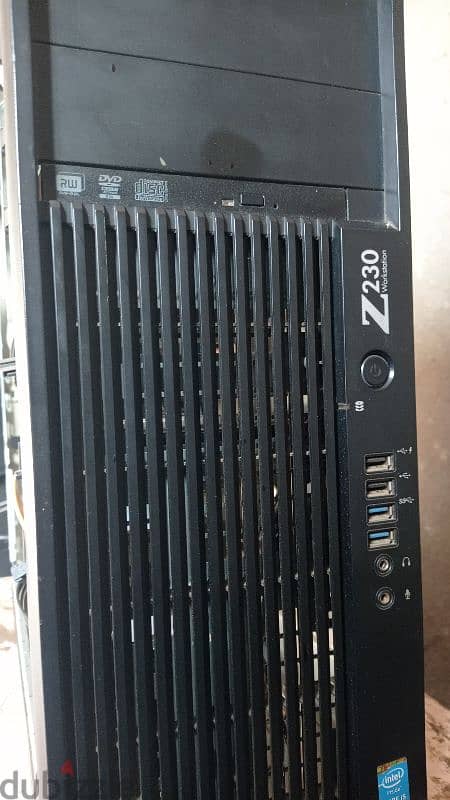 كمبيوتر كامل Hp Z230 1