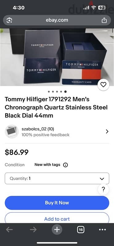 Tommy Hilfiger  Chronograph watch