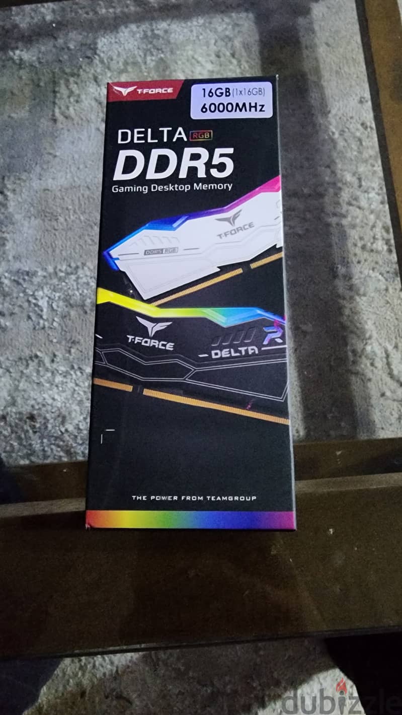 T-Force Delta Ram 16GB 6000Mhz DDR5 2