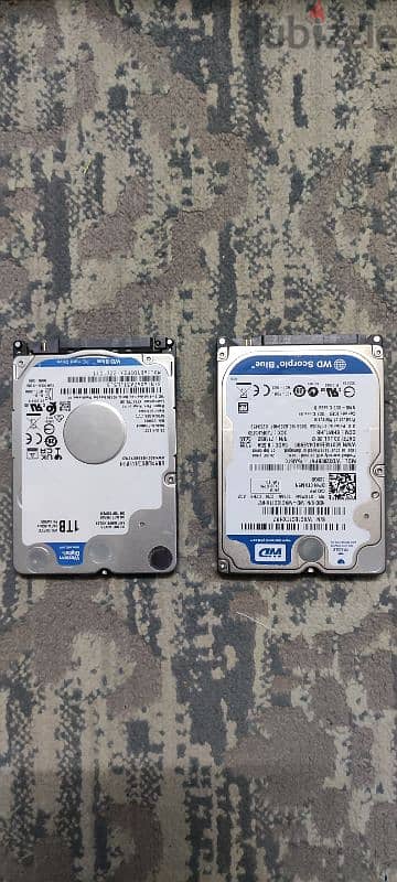 Wd HDD 2.5 Laptop 1 tb + 320g