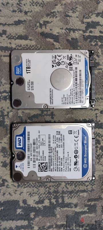 Wd HDD 2.5 Laptop 1 tb + 320g 1