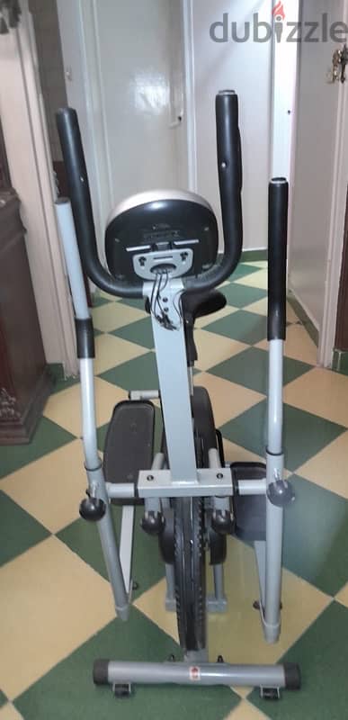 Top Fit Orbitrack Fitness Bike, 4 arms, 110 kg, Black 3