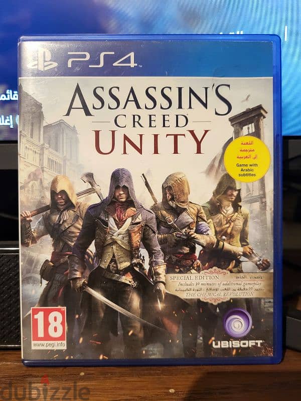 assassin's creed unity ps4 arabic 0