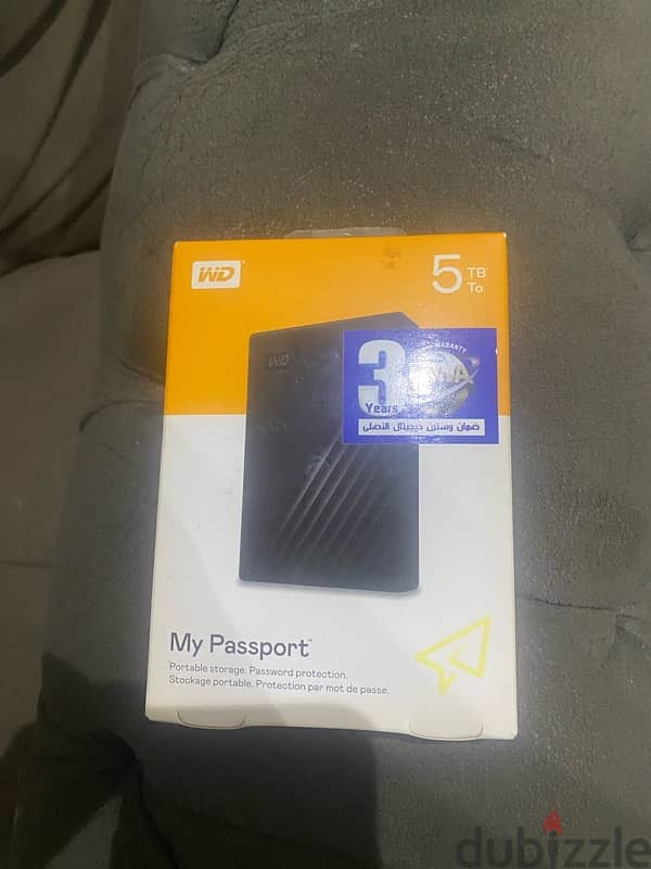 WD My passport 5TB external storage 2