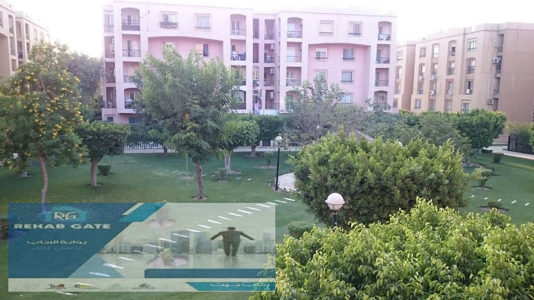 Apartment for sale in Rehab City, Phase 2, next to the old market and restaurant area, area 160 square meters First residence, special finishing 0