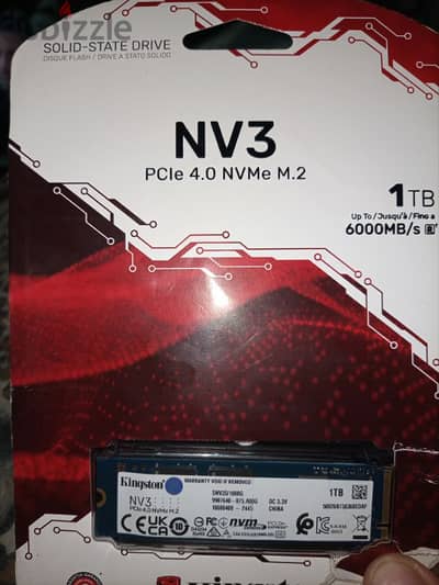 هارد ssd nv3 pcie 4.0 nvme m. 2 1tb 6000mb/s