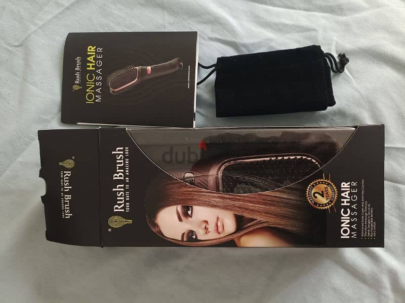 rush brush ionic hair massager الفرشاة الآيونية 5