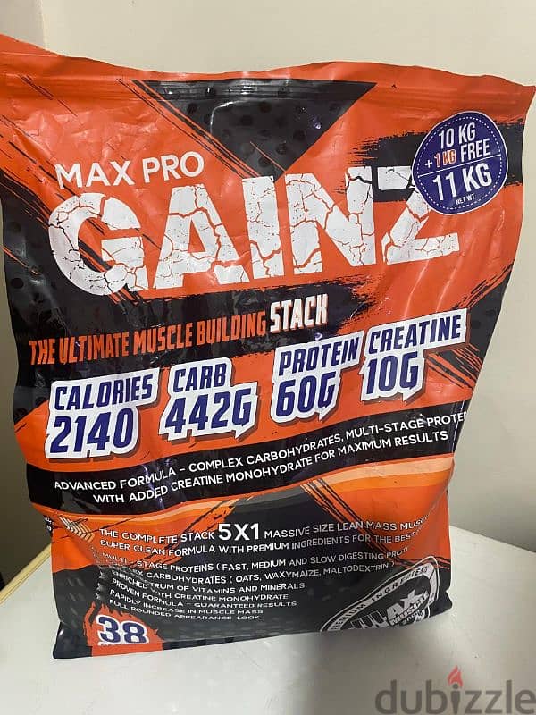 whey protein gainer gainz pro 0