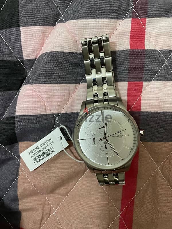 original pierre cardian watch new with box ساعه بالتيكت والضمان جديده 8