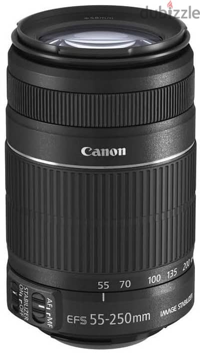 canon lens 55-250mm -عدسة كانون ٥٥-٢٥٠مم