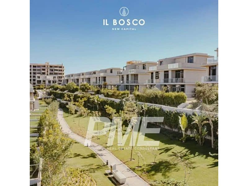 For sale192m an apartment with immediate delivery in Il Bosco Compound, New  Capitall 0