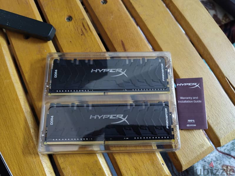 HyperX Predator RGB Ram 16G (2x8) 3200 MHz CL16 2