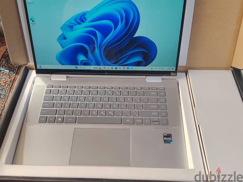 أتش بي تاتش 1x2 جديد زيرو Hp envy X360 i5 1335u 8g 15.6" touch 512g 3