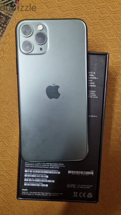 iphone 11 pro green 256 with box